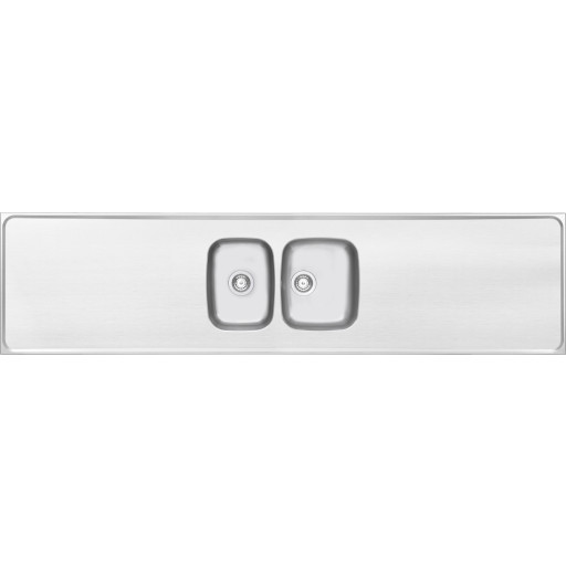 Contura Classic 2400 Stålbord 240x60 Rustfrit Stål