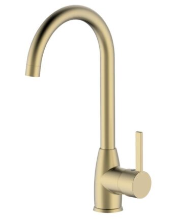 Geyser Mini Køkkenarmatur Mat Guld