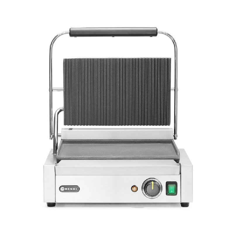 Hendi Panini Kontaktgrill Rillet Rillet