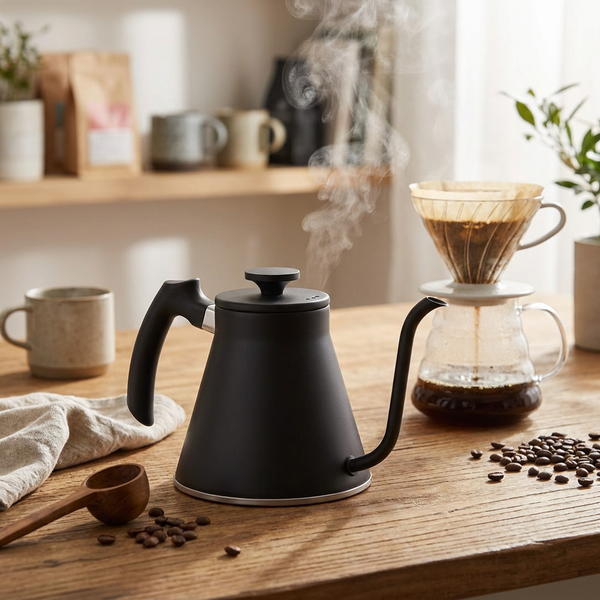 V60 Drip Kedel Fit Mat Sort Hario