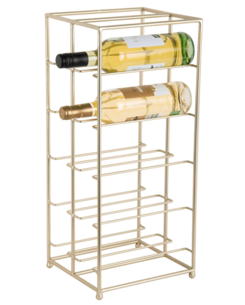 Vinreol Flasker Guldlook Metal