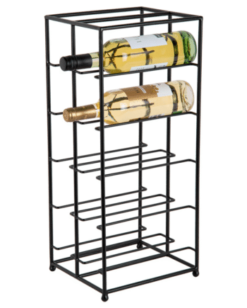Vinreol Flasker Sort Metal