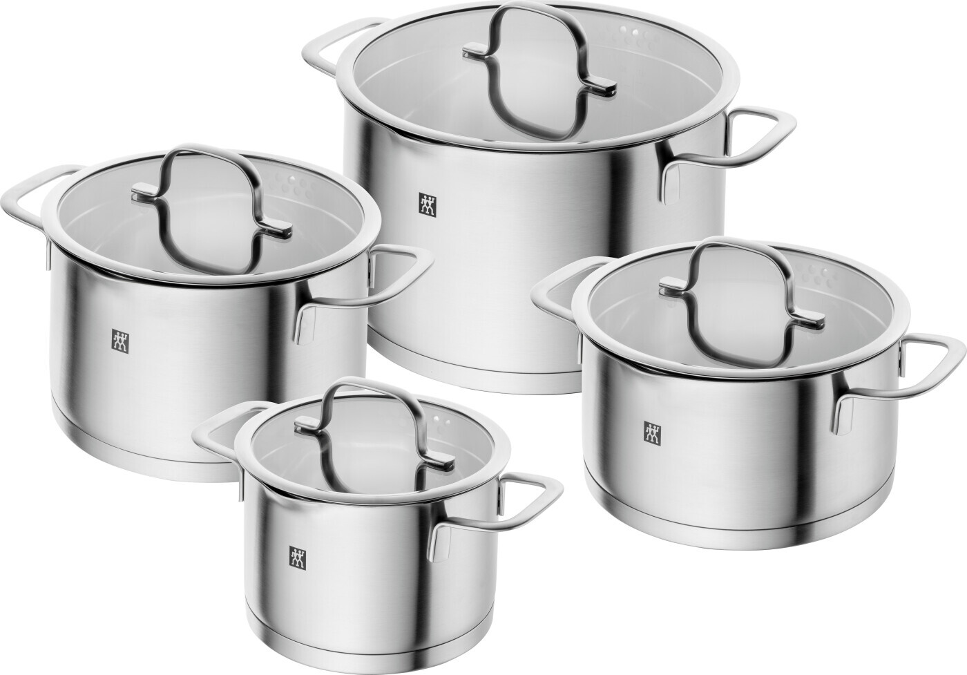 Zwilling Trueflow Grydesæt Rund Rustfrit Stål Pcs
