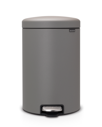 Brabantia Newicon Pedalspand Liter Mineral Concrete Grey Farve Udgår