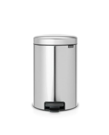 Brabantia Pedalspand Liter Mat Steel Fingerprint Proof