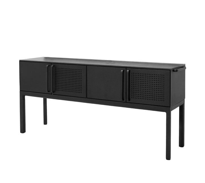 Cane Line Drop Køkken Hoved Modul Inkl Hylder Black Ceramic 200