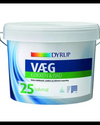 Dyrup Væg Køkken   Bad Hvid 00lt