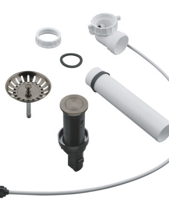 Grohe Afløbssæt ø35 Sort Krom