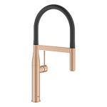 Grohe Essence Køkkenarmatur Med Prof Spray Børstet Warm Sunset