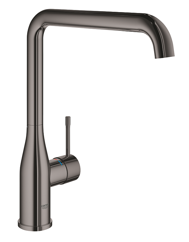 Grohe Essence New Køkkenarmatur Poleret Hard Graphite