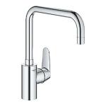 Grohe Eurodisc Cosmo Køkkenarmatur Tud Zero Højt Udløb Krom