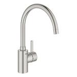 Grohe Eurosmart Cosmo Køkkenarmatur Tud Zero Højt Udløb Supersteel