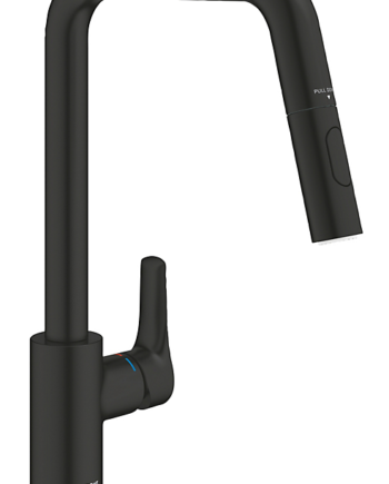 Grohe Eurosmart Køkkenarmatur Tud Dual Spray Mat Sort
