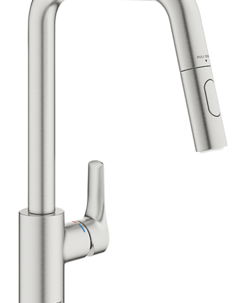 Grohe Eurosmart Køkkenarmatur Tud Dual Spray Stål