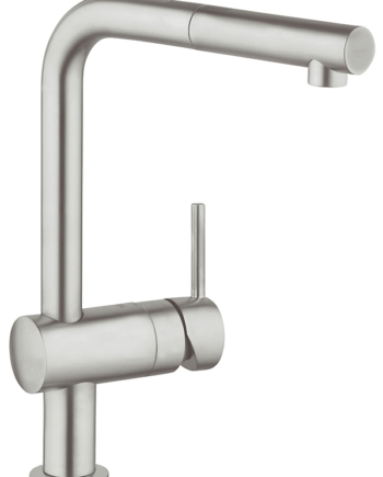 Grohe Minta Etgrebs Køkkenarmatur Med Udtræk Supersteel Tud