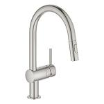 Grohe Minta Køkkenarmatur Brus Dual Tud Med Udtrækstud Supersteel