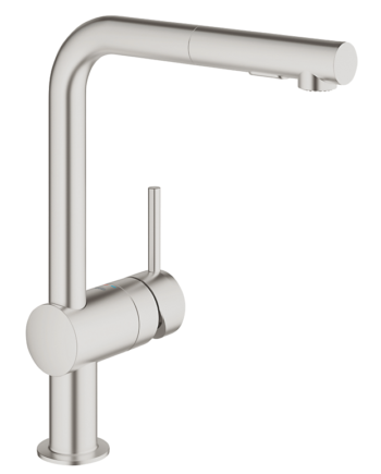 Grohe Minta Køkkenarmatur Med Udtræksbruser Supersteel
