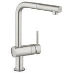 Grohe Minta Touch Køkkenarmatur Tud Elektro Med Udtræk Supersteel