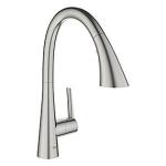 Grohe Zedra 2019 Køkkenarmatur Med Udtræksbruser Supersteel