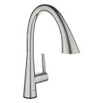Grohe Zedra Touch 2019 Køkkenarmatur Med Udtræksbruser Supersteel