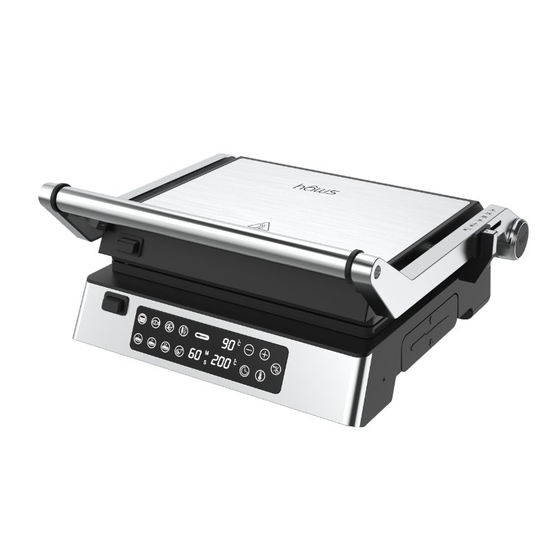 Paninigrill Med Termometer 2000w Pfas Fri