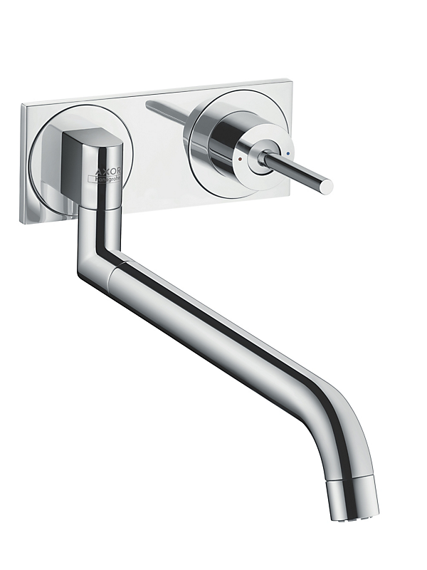 Hansgrohe Axor Uno Huls Køkkenarmatur 330 500mm Til Væg Krom