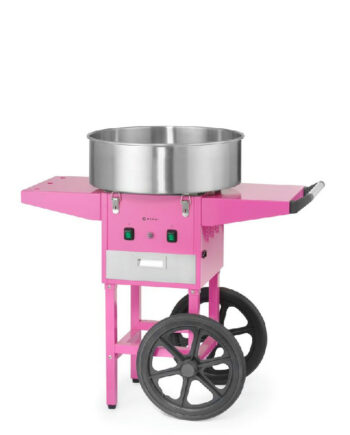 Hendi Candyfloss Maskine Lyserød Metal