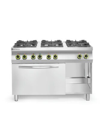 Hendi Kitchen Line Gaskomfur Blus Med Konvektionsovn