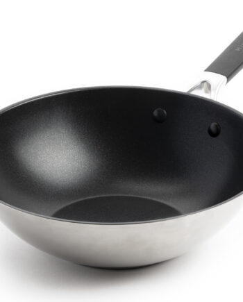 Kitchenaid Classic Stainless Steel 3ply Openwok Silver