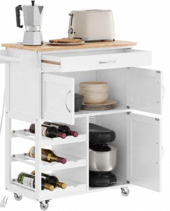 Køkkenvogn Med Stikkontakt 75x37 6x86 Til Køkken   Kaffehjørne
