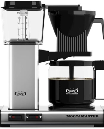 Moccamaster Kaffemaskine Automatic Polished Silver