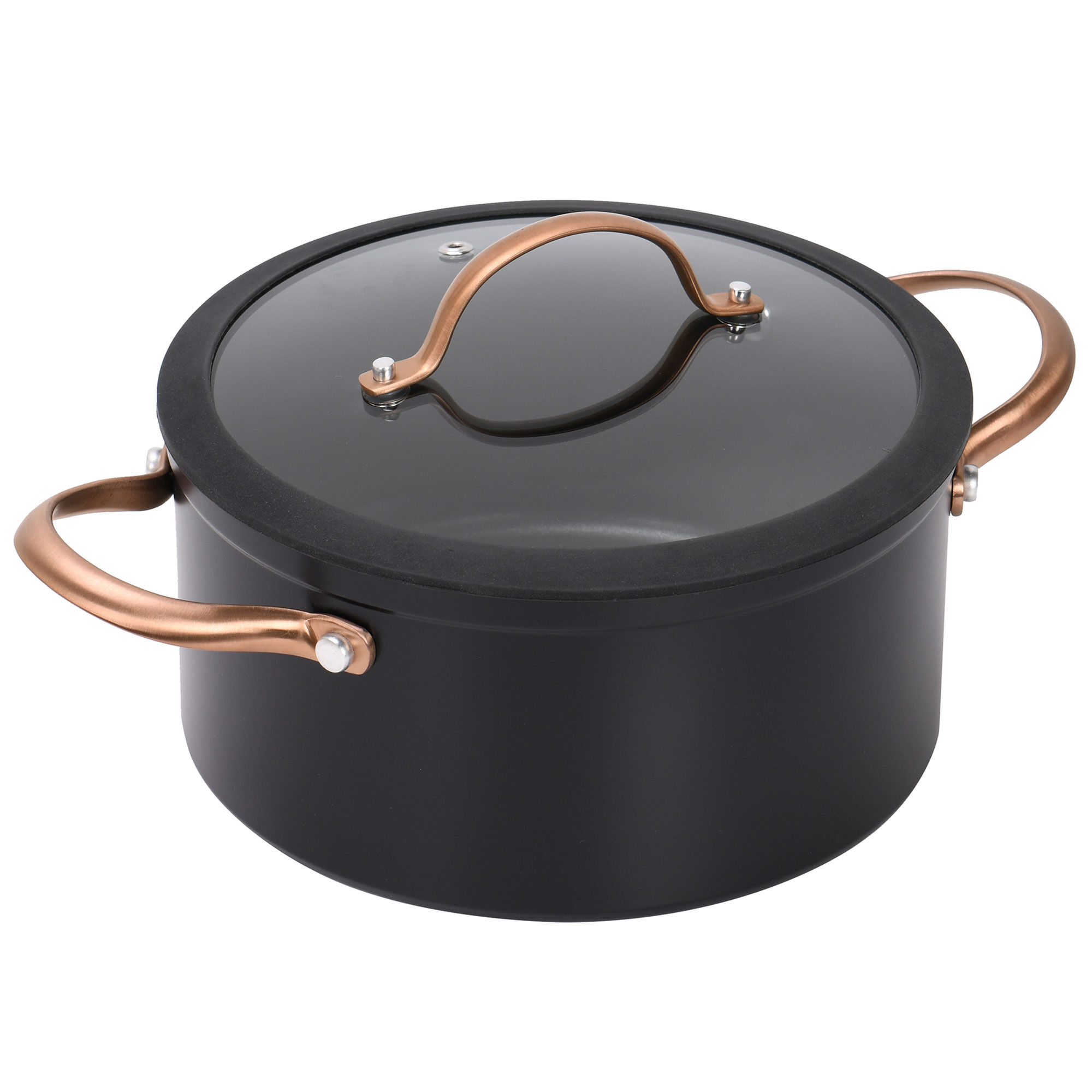 Modern House Black Copper Gryde 3liter