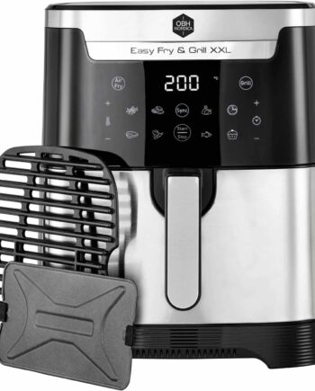 Obh Nordica Airfryer Easy Fry   Grill 2in1 Silver