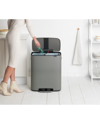 Pedalspand Mineral Concrete Grey Brabantia