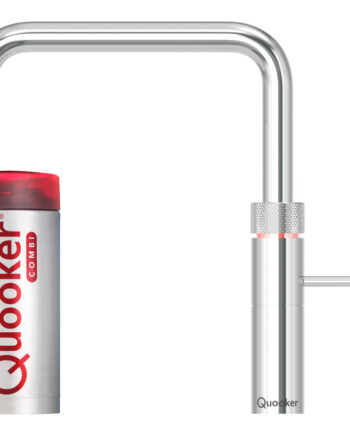 Quooker Fusion Square Combi Køkkenarmatur Kogende Vand Krom