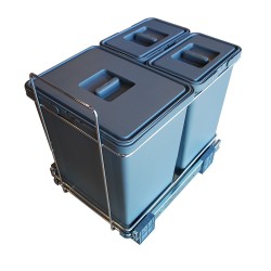Sorterings Skraldespand 1x18 2x8 Liter Med Bundudtræk