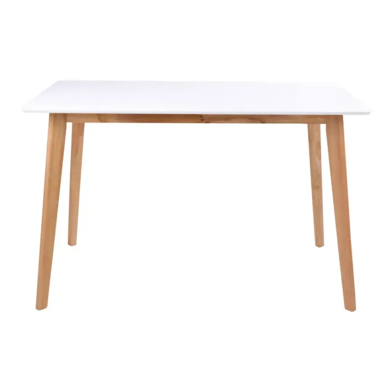 Spisebord Hvid Natur 120x70xh75 2201030