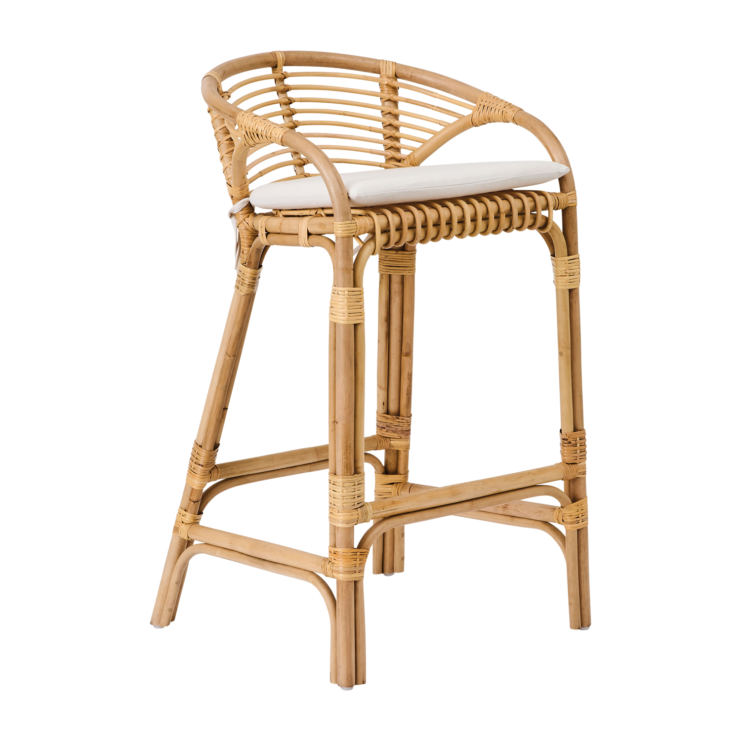 Tine Home Barstol Inkl Hynde Rattan