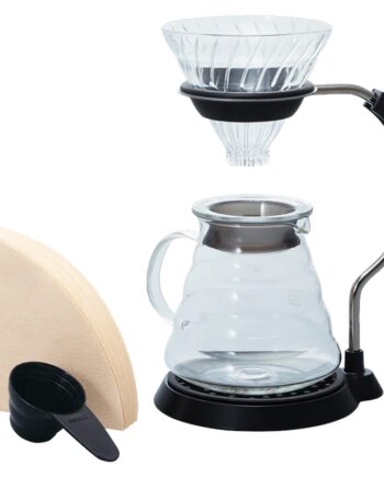 V60 Arm Stand Glasdripper Sæt Hario