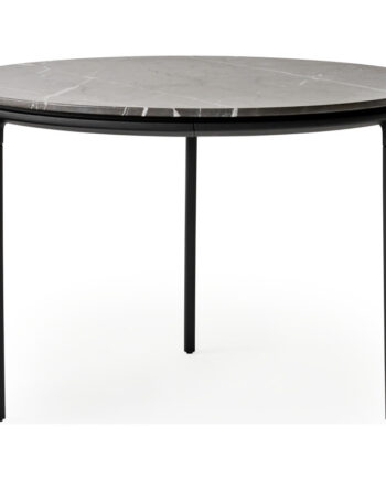 Vipp 423 Coffee Table ø60 Grå Marmor
