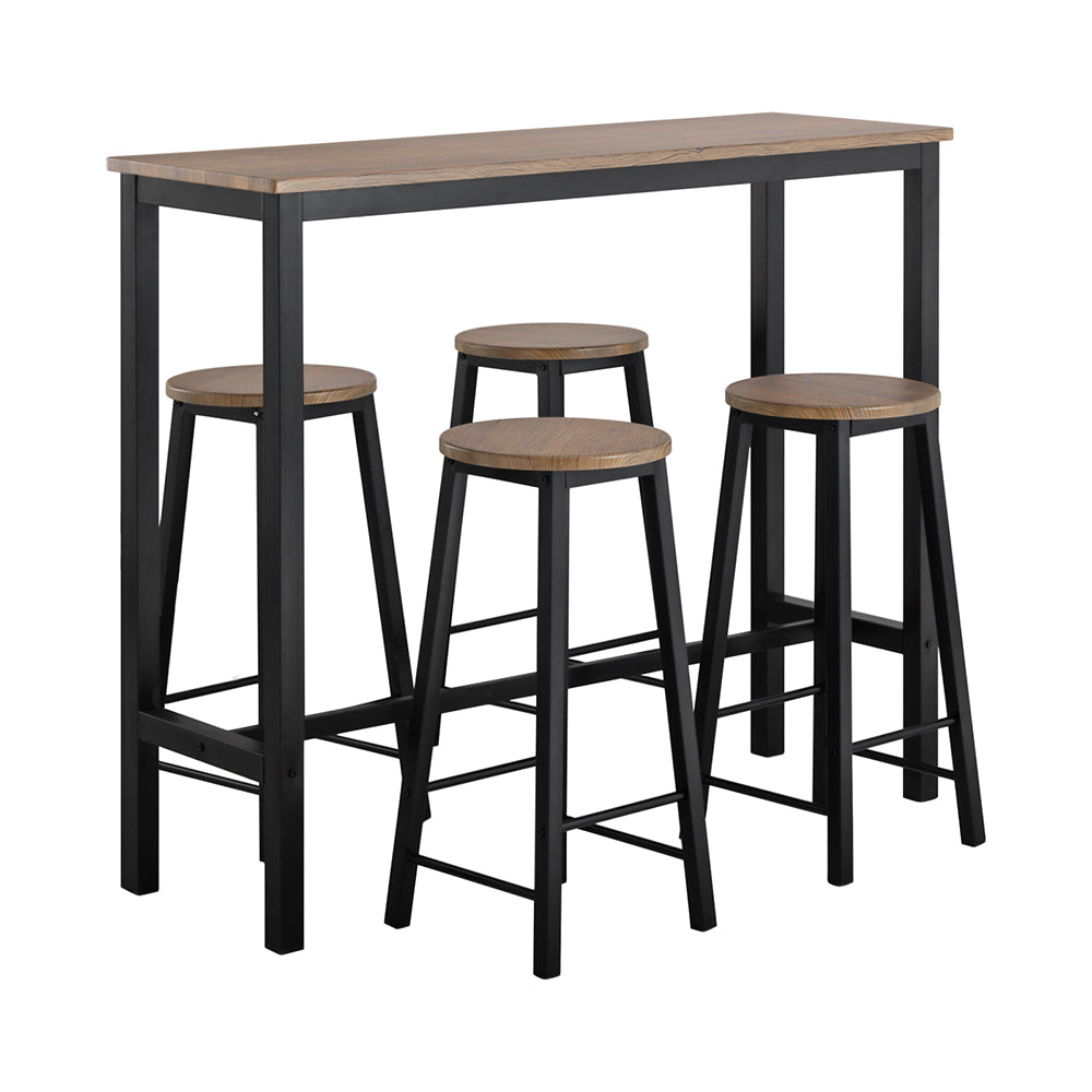 Barbord Med Stole Komplet Spisegruppe Til Køkken Brun Borde Gt Barborde Daily Living