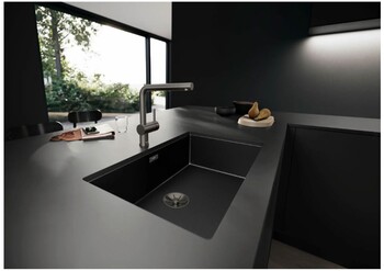 Blanco Claron 500 Darksteel Edition Uxi Køkkenvask 54x44