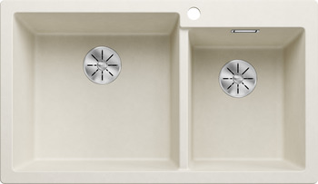 Blanco Pleon Soft White Venstre Uxi Køkkenvask 86x50