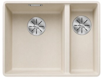 Blanco Subline 340 160 Soft White Uxi Køkkenvask 2x42