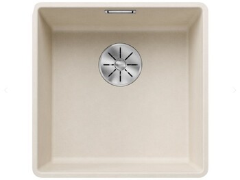 Blanco Subline 400 Soft White Uxi Køkkenvask 7x42