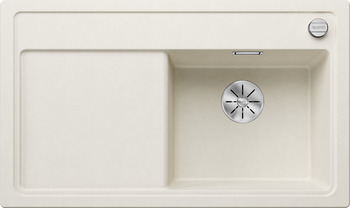 Blanco Zenar 45s Soft White Højre Mxi Køkkenvask 86x51