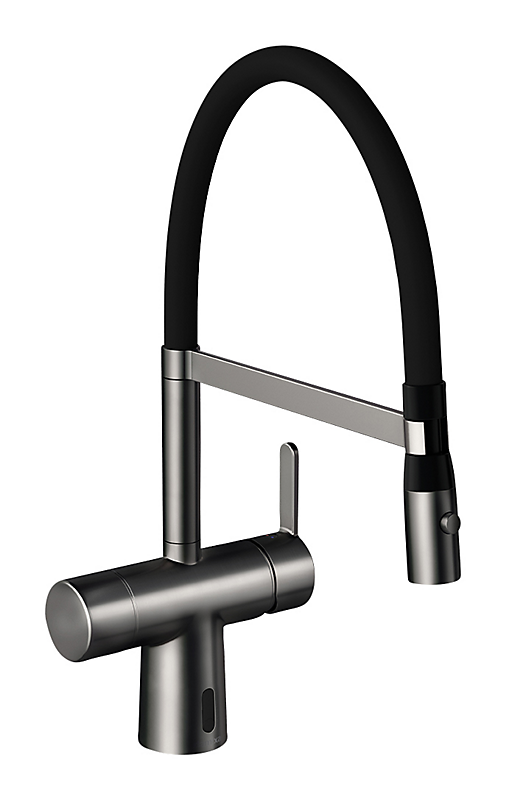 Damixa Silhouet Pro Køkkenarmatur Touchless Børstet Graphite Grey