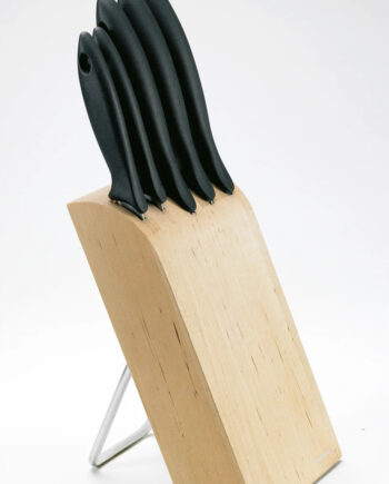 Fiskars Essential Knife Block Knivblok Med Knive Træ