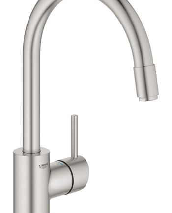 Grohe Concetto Køkkenarmatur Med Udtrækstud Tud Zero Supersteel