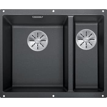 Køkkenvask Blanco Subline 340 160 Antracit Venstre Uxi